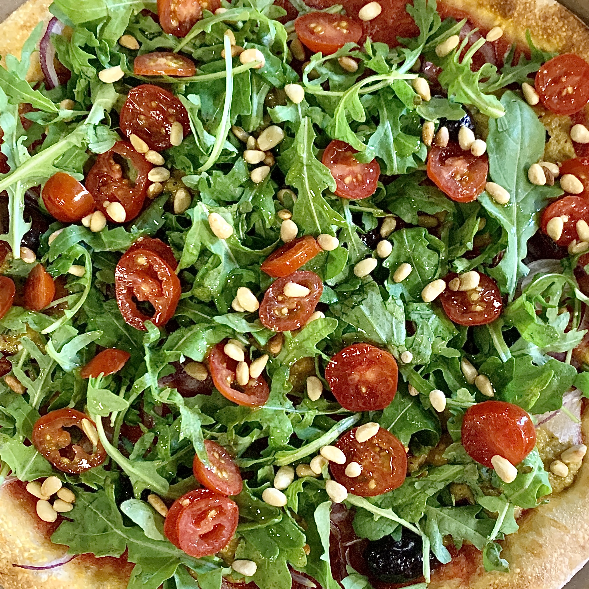 Pizza Garbanzo Rucola